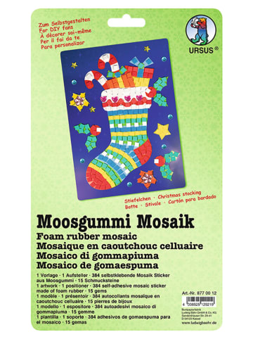URSUS Moosgummi Mosaik "Stiefelchen" in Bunt
