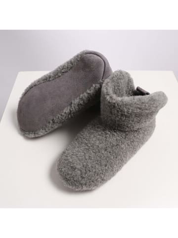 Kaiser Naturfellprodukte Pantoffels met lamsvacht "Kim" grijs