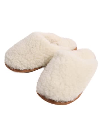 Kaiser Naturfellprodukte Pantoletten "Bella" in Creme