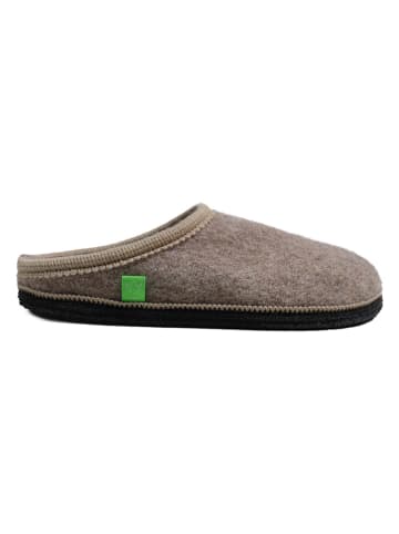 Kaiser Naturfellprodukte Lammfell-Hausschuhe in Beige