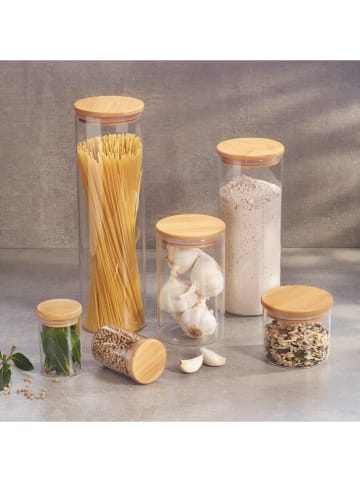 KALORIK 3-delige set: voorraadcontainers naturel