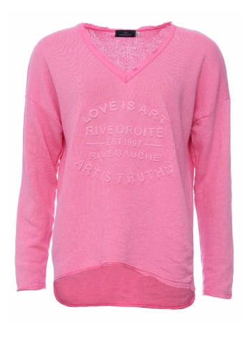 Zwillingsherz Sweatshirt in Pink