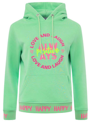 Zwillingsherz Hoodie "Victoria" groen