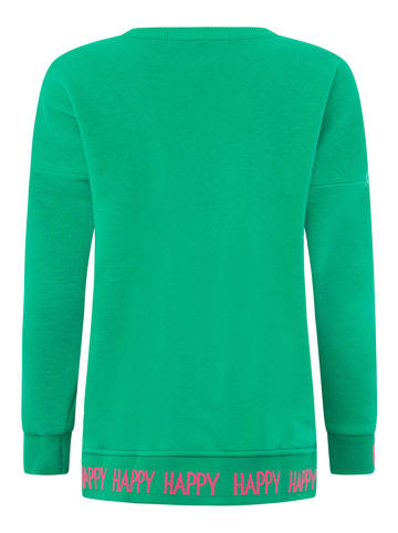 Zwillingsherz Sweatshirt "Wanda" groen