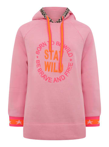 Zwillingsherz Hoodie "Serafina" in Rosa