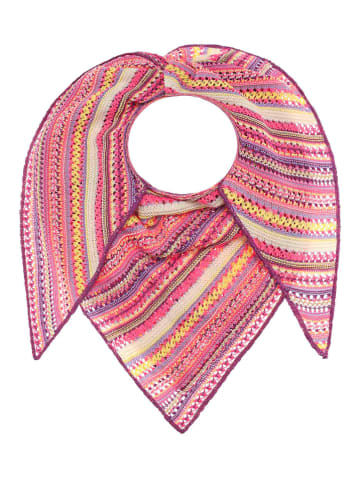 Zwillingsherz Driehoekige sjaal "Hippie" meerkleurig - (L)200 x (B)100 cm