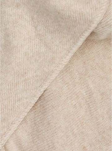 Zwillingsherz Dreieckstuch "Uni" in Beige - (L)200 x (B)100 cm