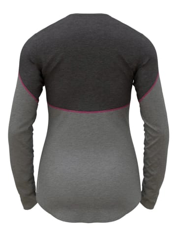 Odlo Podkoszulek funkcyjny "Performance Wool" w kolorze szarym
