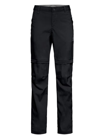 Odlo Spodnie funkcyjne Zipp-Off "Wedgemount" w kolorze czarnym