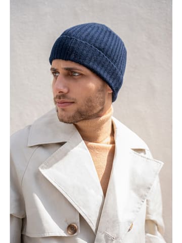 INKA BRAND Kasjmieren muts donkerblauw
