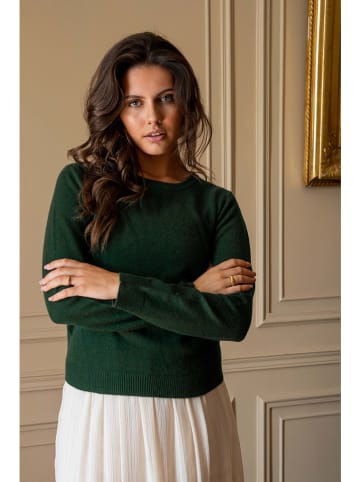 Maison Héritage Cashmere Kaschmir-Pullover in Dunkelgrün