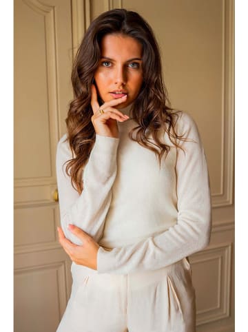 Maison Héritage Cashmere Kasjmieren coltrui crème