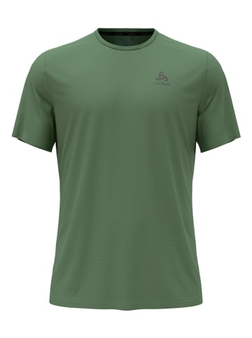 Odlo Koszulka funkcyjna "Essential" w kolorze zielonym