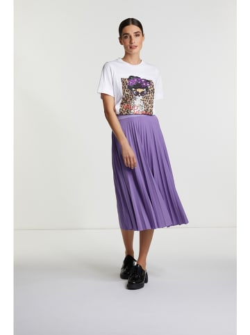 Rich & Royal Spódnica w kolorze fioletowym