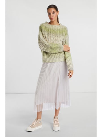 Rich & Royal Sweter w kolorze zielonym