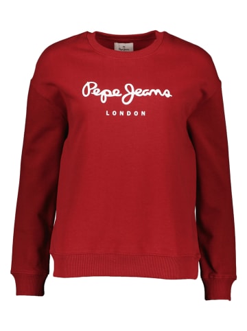 Pepe Jeans Sweatshirt in Rot