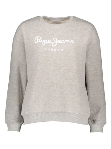 Pepe Jeans Sweatshirt in Hellgrau