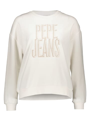 Pepe Jeans Bluza w kolorze kremowym