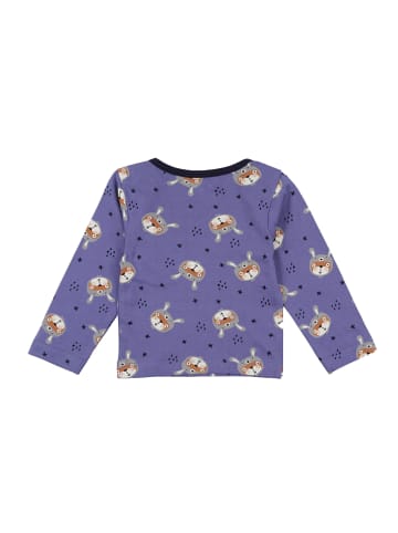 Lilly and Sid 2-delige outfit blauw/beige