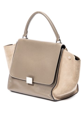 Celine Leren handtas beige - (B)31 x (H)23 x (D)18 cm