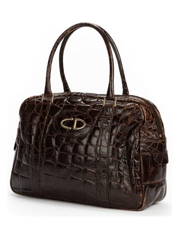 Dior Leder-Henkeltasche in Braun - (B) x (H) x (T) cm