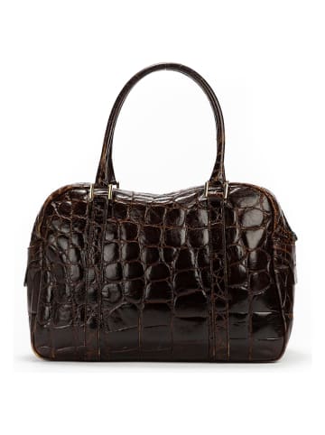 Dior Leder-Henkeltasche in Braun - (B) x (H) x (T) cm