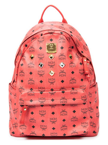 MCM Rucksack in Koralle - (B)34 x (H)38 x (T)14 cm