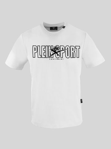 Plein Sport Koszulka w kolorze białym