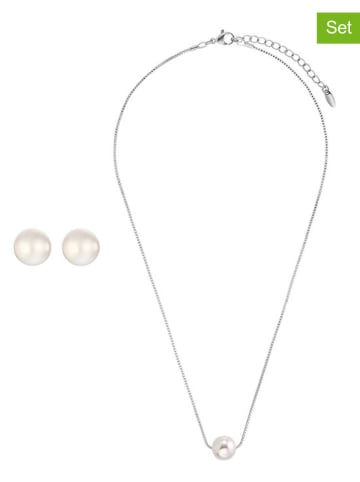 Heidemann 2tlg. Schmuck-Set mit Perlen