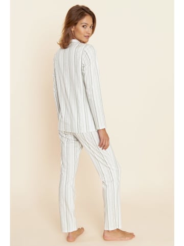 Féraud Pyjama wit/grijs