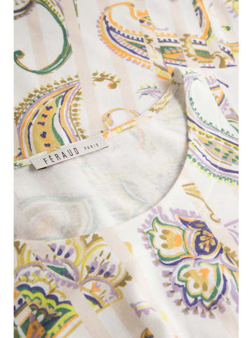 Féraud Piżama w kolorze białym ze wzorem