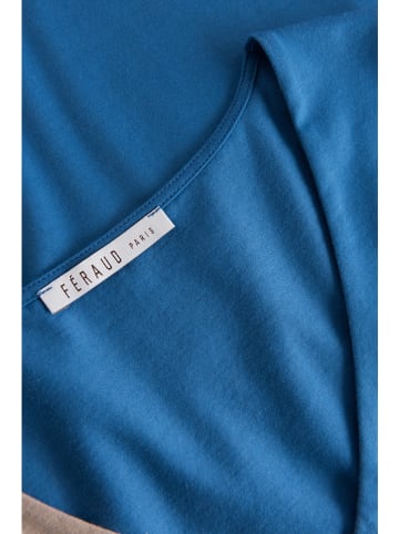 Féraud Koszula nocna w kolorze niebieskim ze wzorem