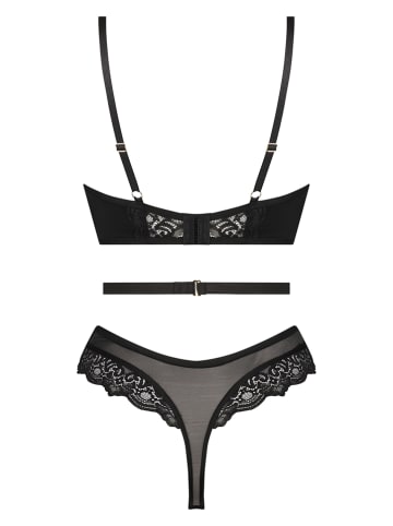 Hunkemöller Body "Juliet" w kolorze czarnym