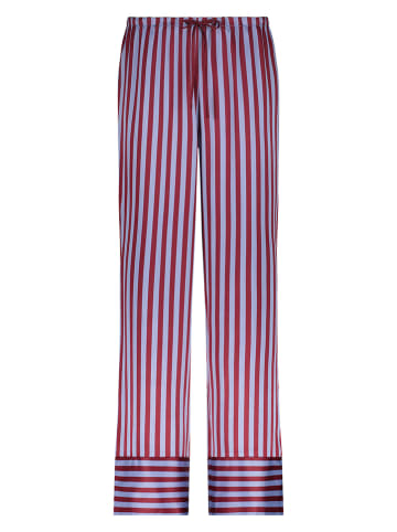 Hunkemöller Spodnie piżamowe w kolorze bordowo-błękitnym