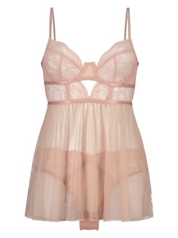 Hunkemöller Negligé "Isabelle" in Rosa