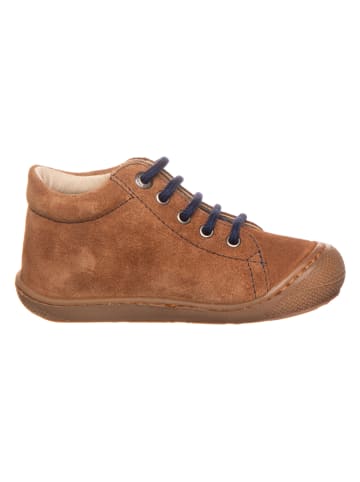 Naturino Leder-Lauflernschuhe "Coco" in Hellbraun