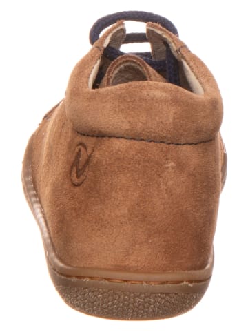 Naturino Leder-Lauflernschuhe "Coco" in Hellbraun