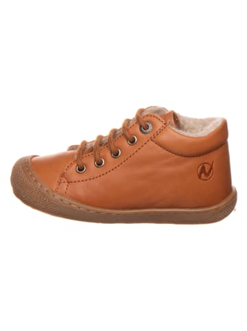 Naturino Leder-Lauflernschuhe in Hellbraun