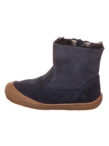Naturino Leder-Boots in Dunkelblau