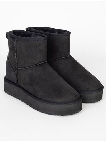 ISLAND BOOT Botki zimowe "Caspian" w kolorze czarnym