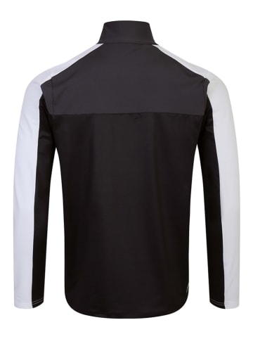 Dare 2b Koszulka funkcyjna "Ski" w kolorze czarno-białym