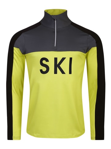 Dare 2b Koszulka funkcyjna "Ski" w kolorze żółto-czarnym