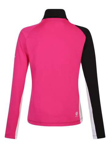Dare 2b Koszulka funkcyjna "Ice" w kolorze różowo-czarnym