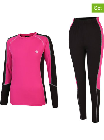 Dare 2b 2-delige outfit "Exchange III" roze/zwart