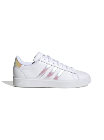 adidas Sneakersy "Grand Court 2.0" w kolorze biało-srebrnym