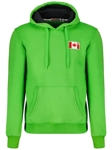 Canadian Peak Hoodie "Fondeak" groen