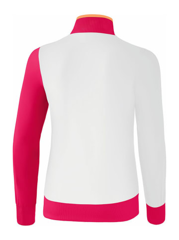 erima Trainingsjacke "5-C" in Weiß/ Pink