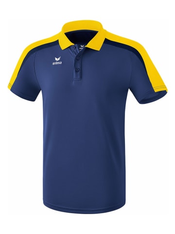 erima Trainingspoloshirt "Liga 2.0" donkerblauw/geel