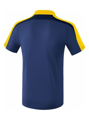 erima Sportowa koszulka polo "Liga 2.0" w kolorze granatowo-żółtym