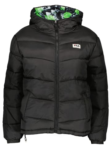 Fila Omkeerbare jas zwart/groen